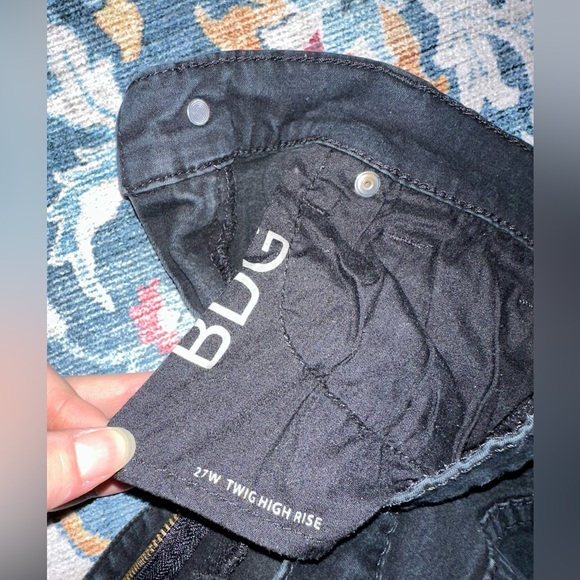 BDG High Rise Twig Black Jeans - Picture 3 of 3